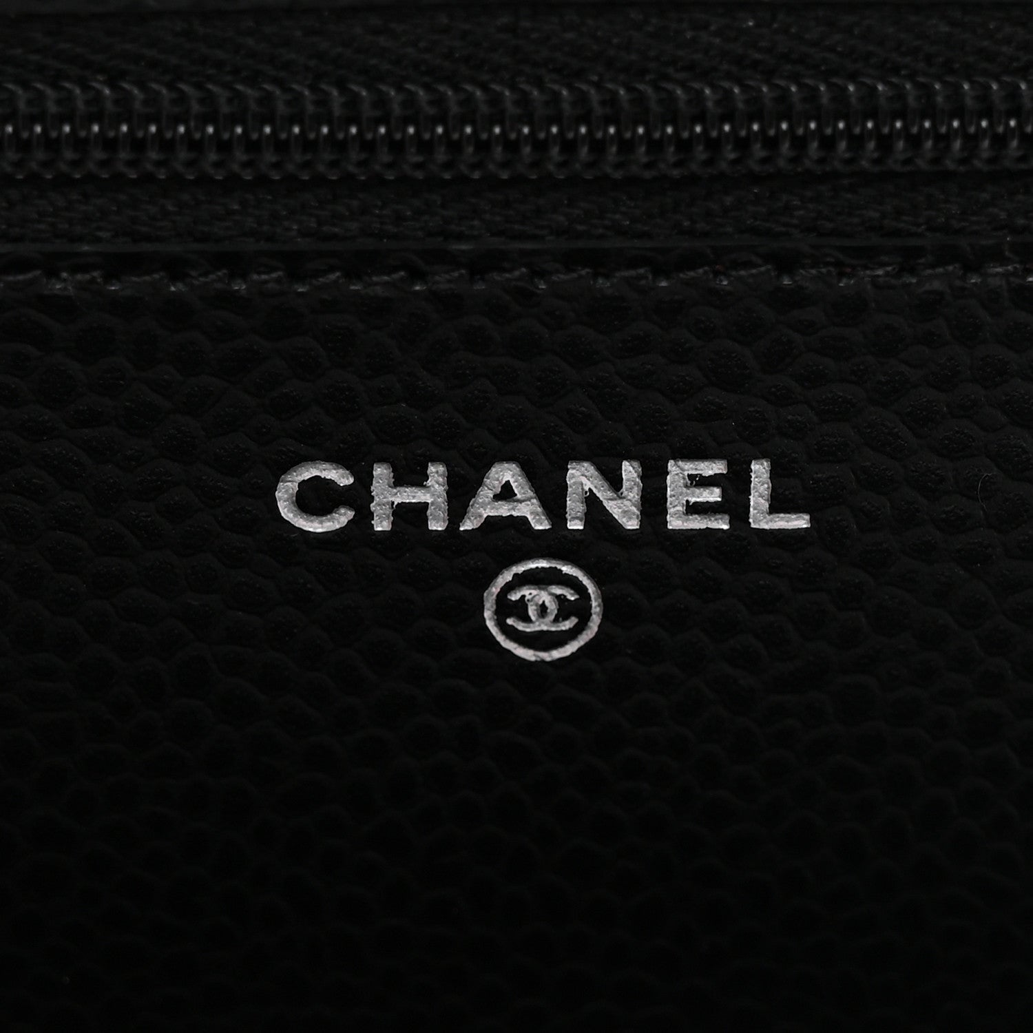 Chanel Caviar Quilted CC Turnlock Wallet On Chain WOC Black 6 of 12