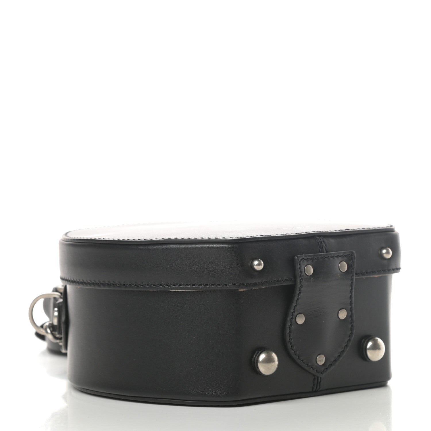 Saint Laurent Calfskin Small Mica Hat Box Black 4 of 11
