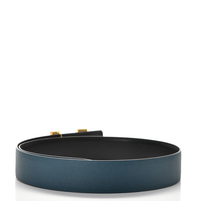 Hermes Box Epsom 42mm Constance H Belt 100 Black Colvert 3 of 10