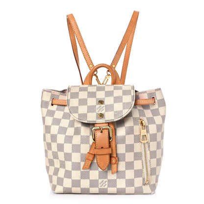 Louis Vuitton Damier Azur Sperone BB Backpack 1 of 18