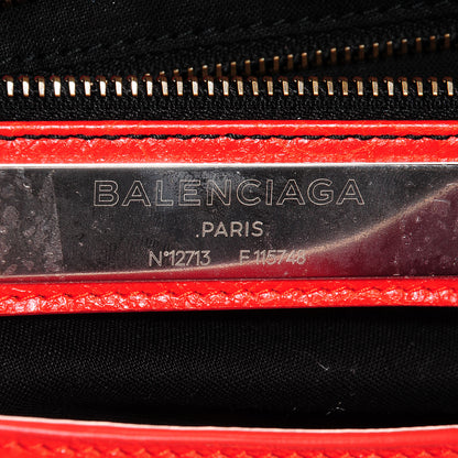 Balenciaga Agneau Classic Hardware City Rouge Coquelicot Rouge Braise 10 of 12