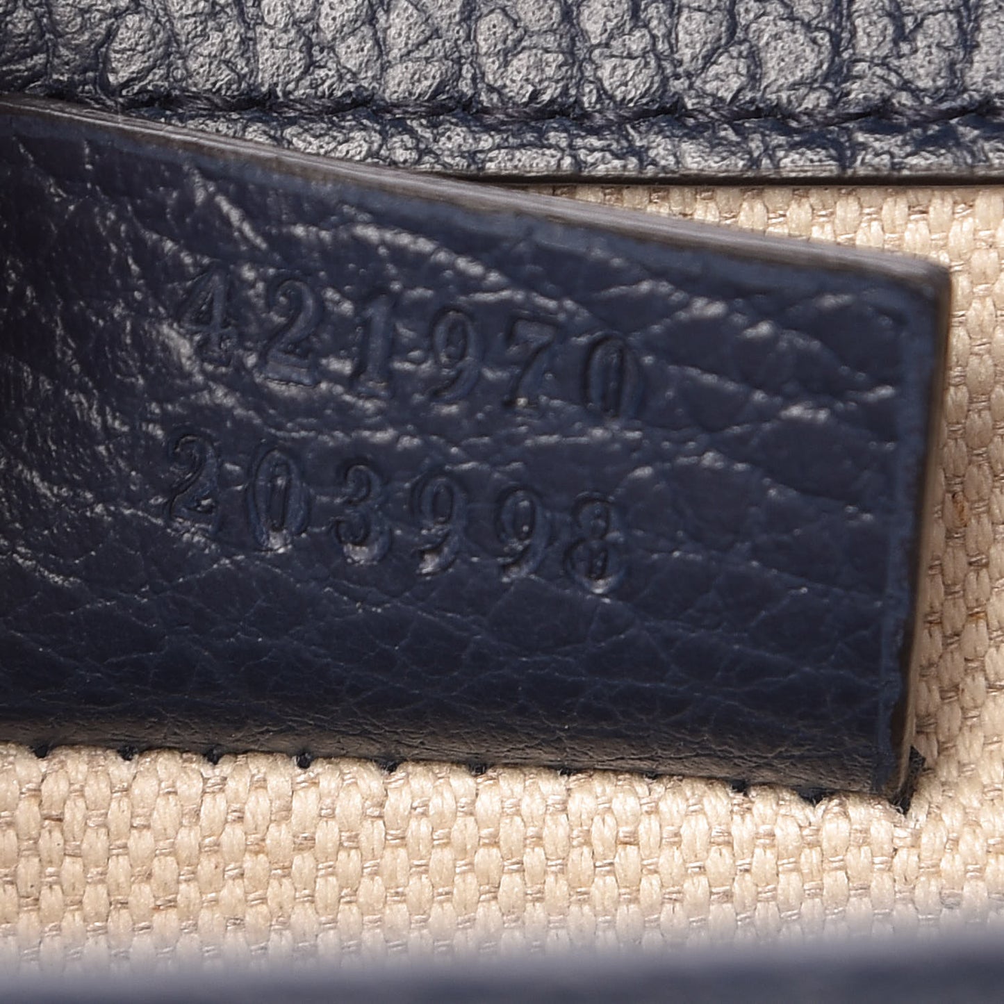 Dollar Calfskin Crystal Mini Dionysus Shoulder Bag Blue Agata Montana Sapphire
