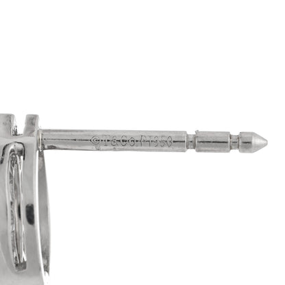 Tiffany Platinum Diamond Marquise Drop Earrings 4 of 5