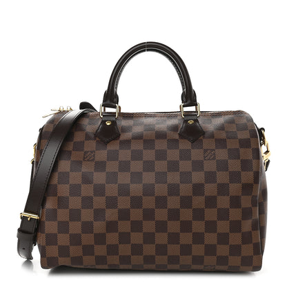 Louis Vuitton Damier Ebene Speedy Bandouliere 30 1 of 9