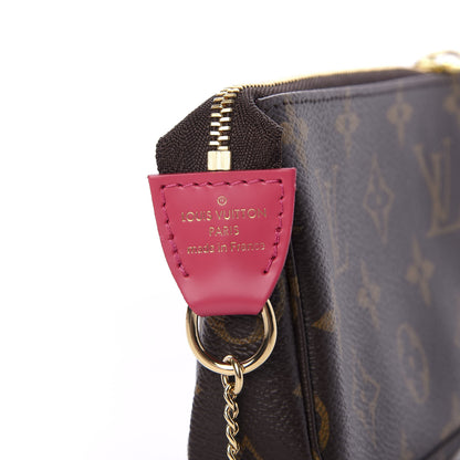 Louis Vuitton Monogram 2020 Christmas Animation Roller Coaster Mini Pochette Accessories Pivoine 6 of 8