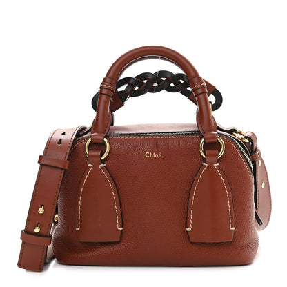 Chloe Calfskin Small Daria Sepia Brown 1 of 12
