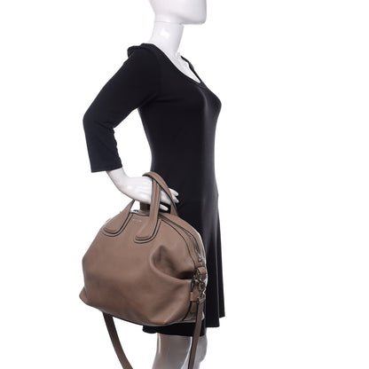 Givenchy Waxy Grained Calfskin Medium Nightingale Mastic 3 of 15
