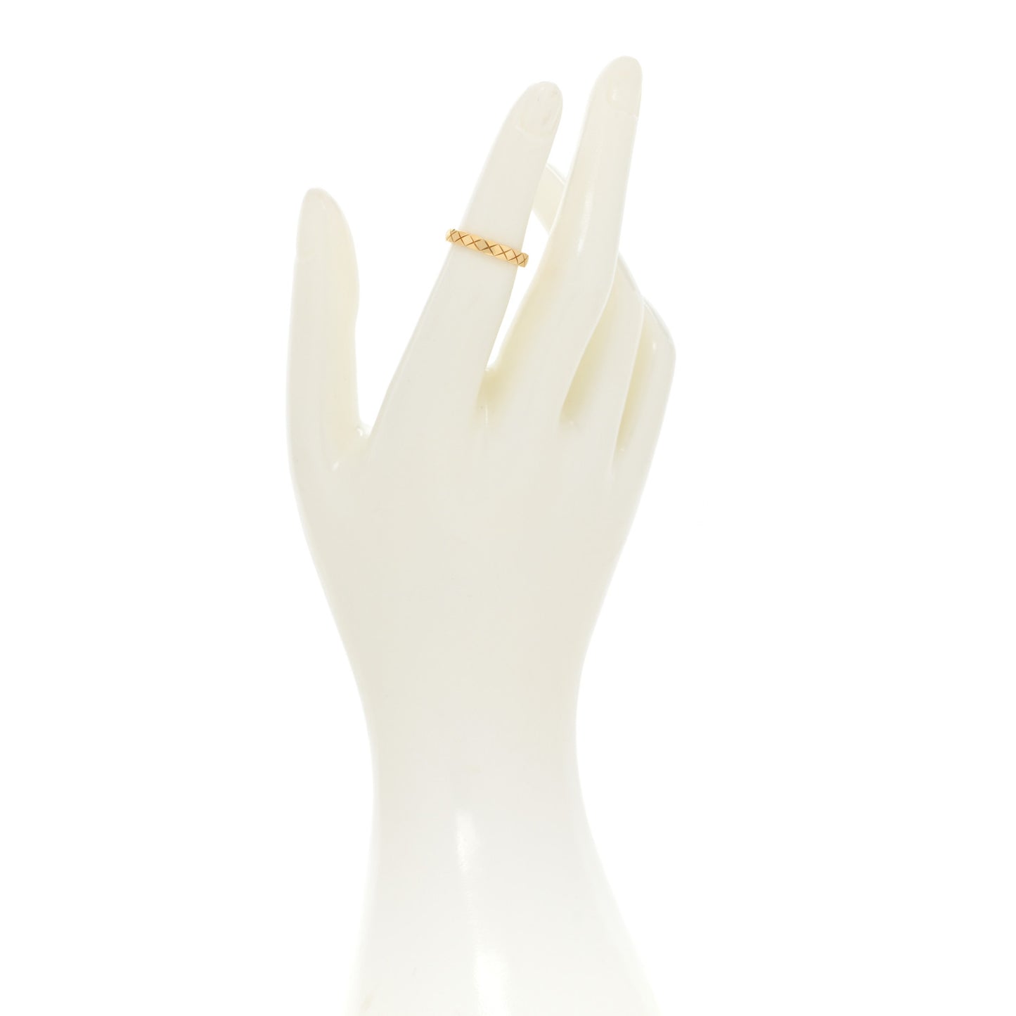 18K Yellow Gold Mini Coco Crush Ring 49 4.75