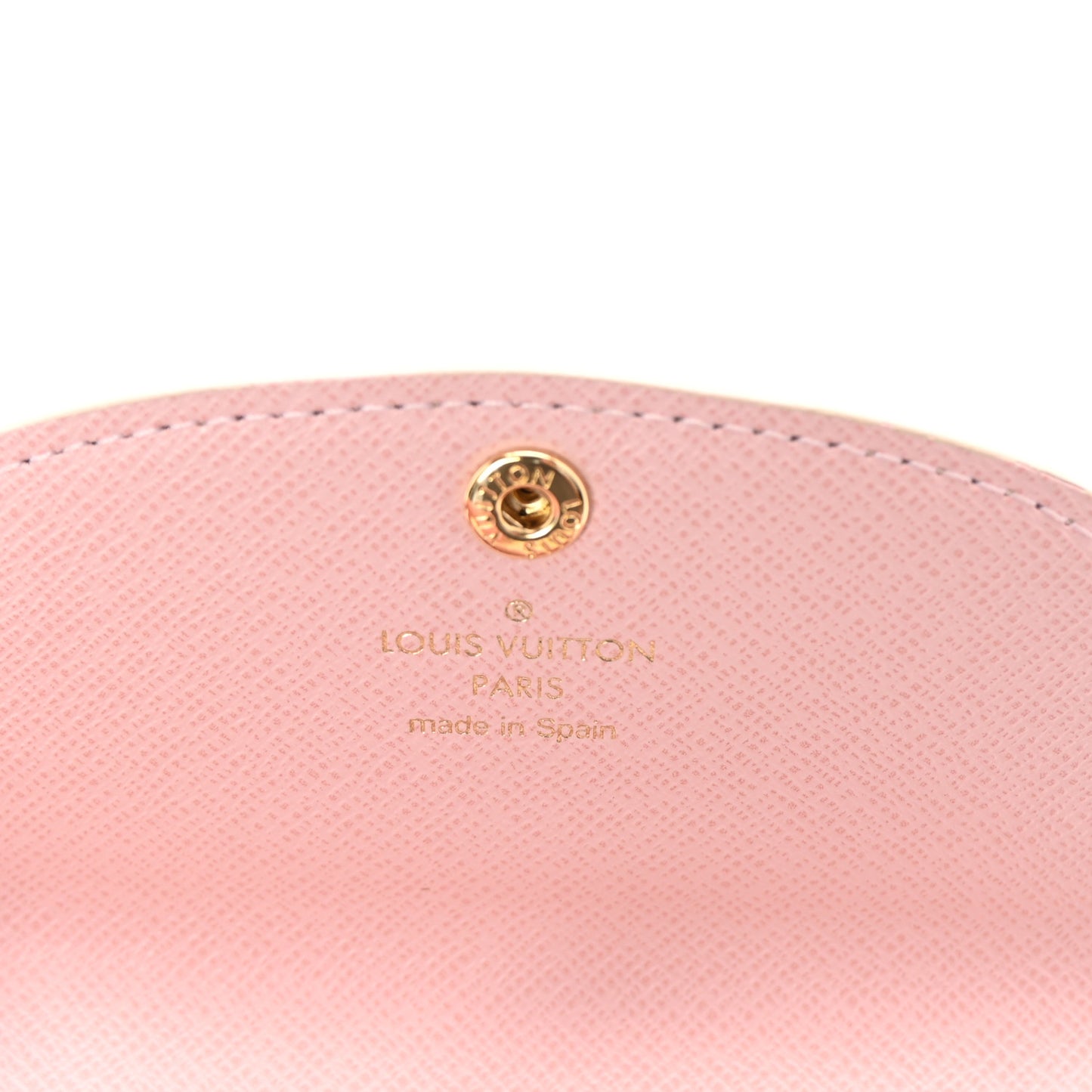 Damier Azur Rosalie Coin Purse Rose Ballerine