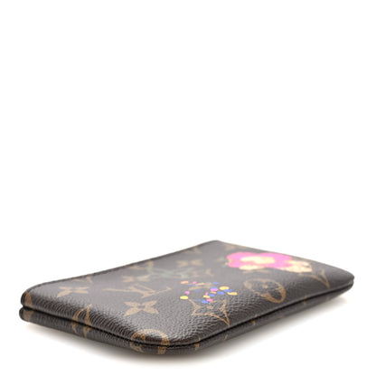 Louis Vuitton Monogram 2025 Vivienne Winter Holiday Key Pouch S Frozen Orchid 4 of 6