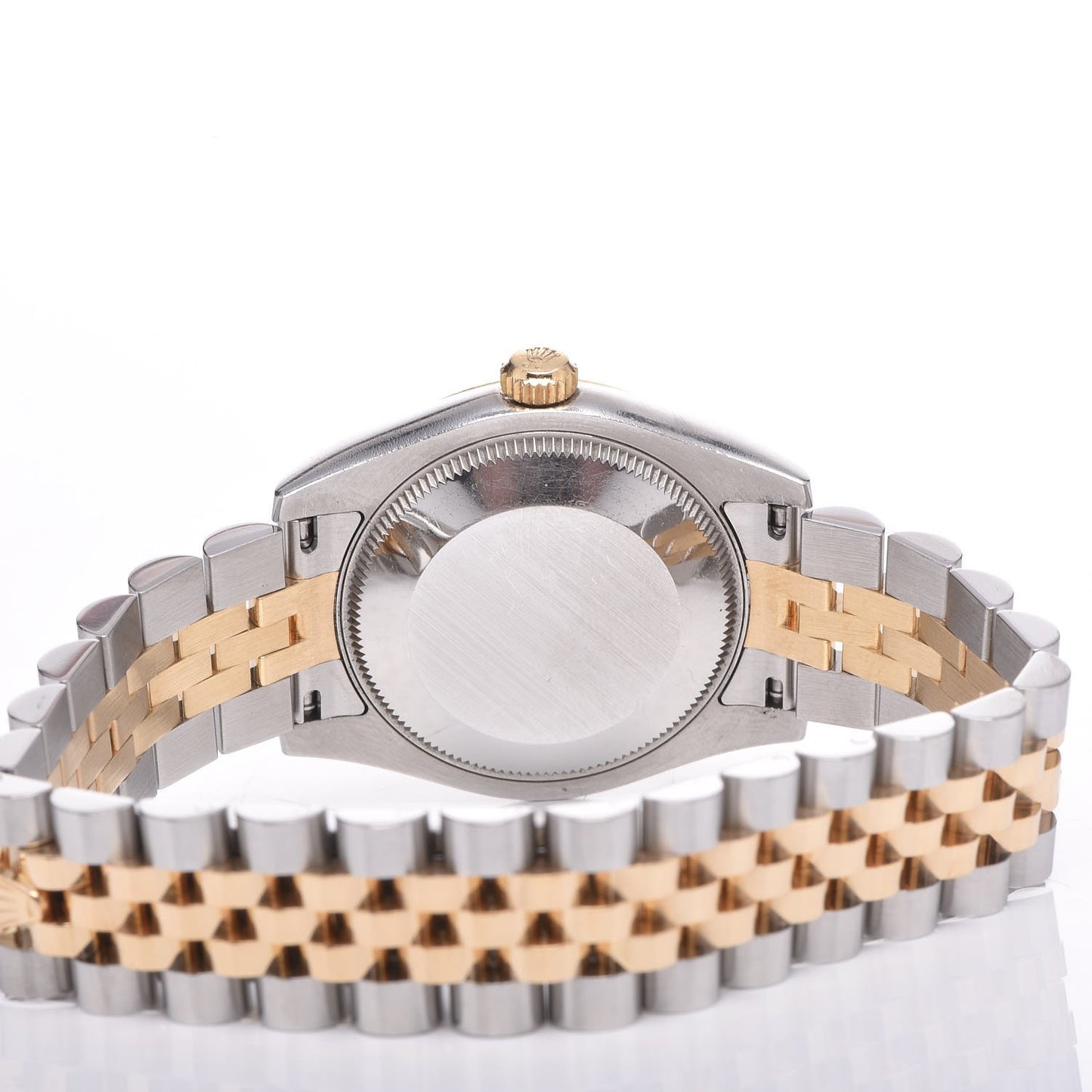 Stainless Steel 18K Yellow Gold Diamond 31mm Oyster Perpetual Datejust Watch Champagne 178273