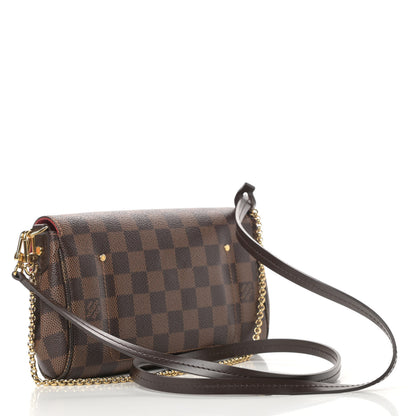 Louis Vuitton Damier Ebene Favorite PM 3 of 13