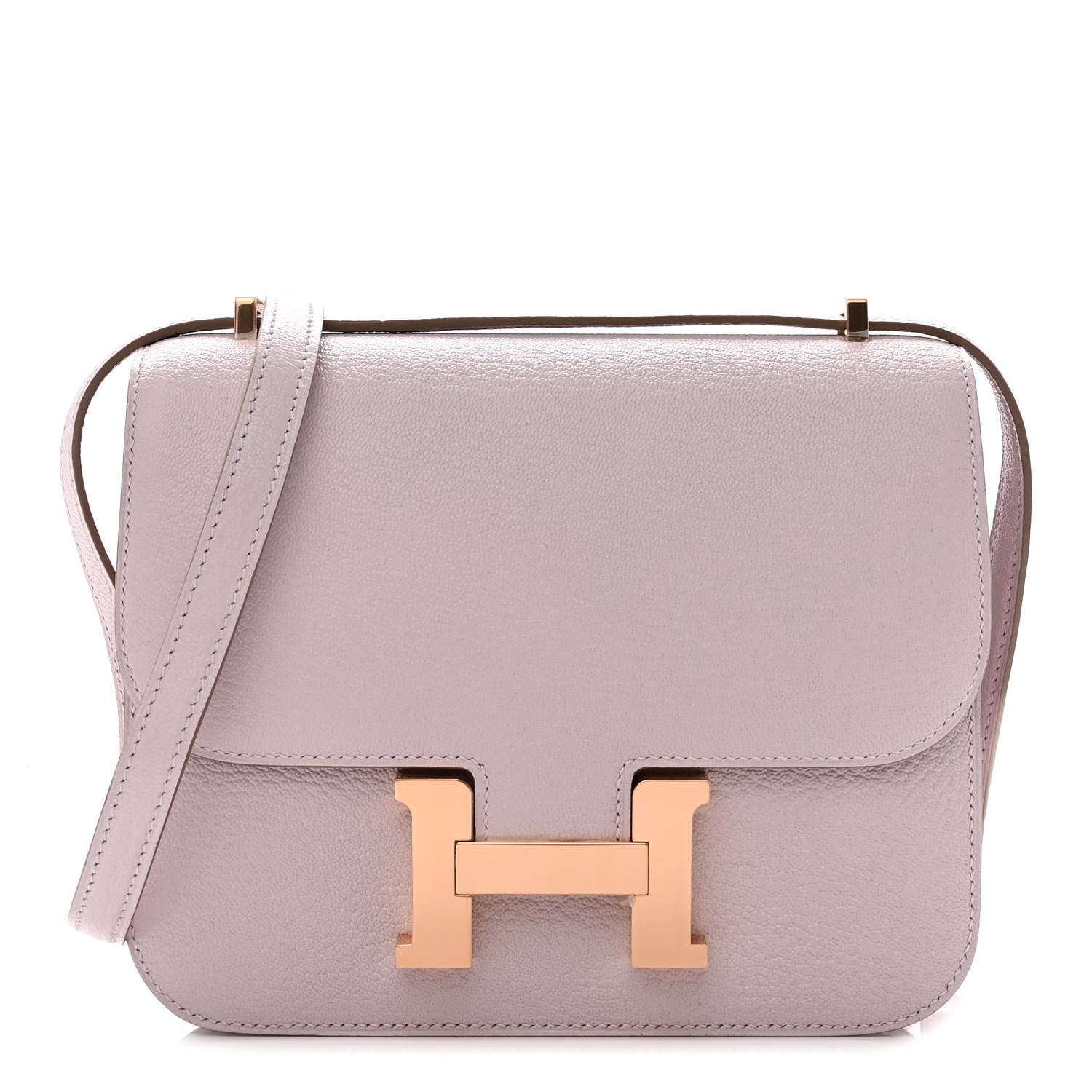 Hermes Chevre Mysore Constance 18 Mauve Pale 1 of 10