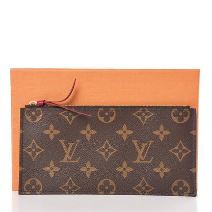 Louis Vuitton Monogram Felicie Chain Wallet Zippered Insert Fuchsia 7 of 7