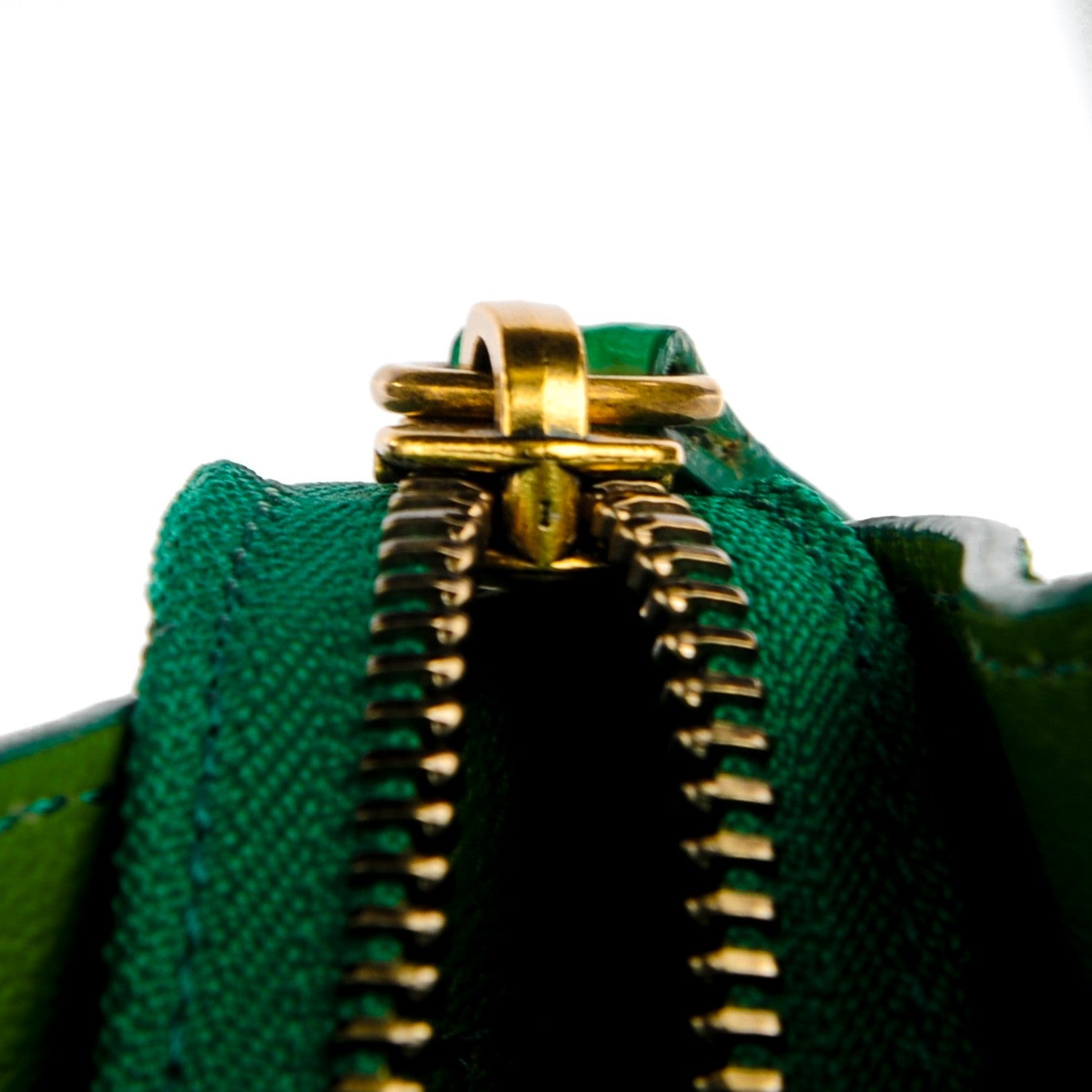 Celine Python Nano Luggage Grass Green 10 of 11