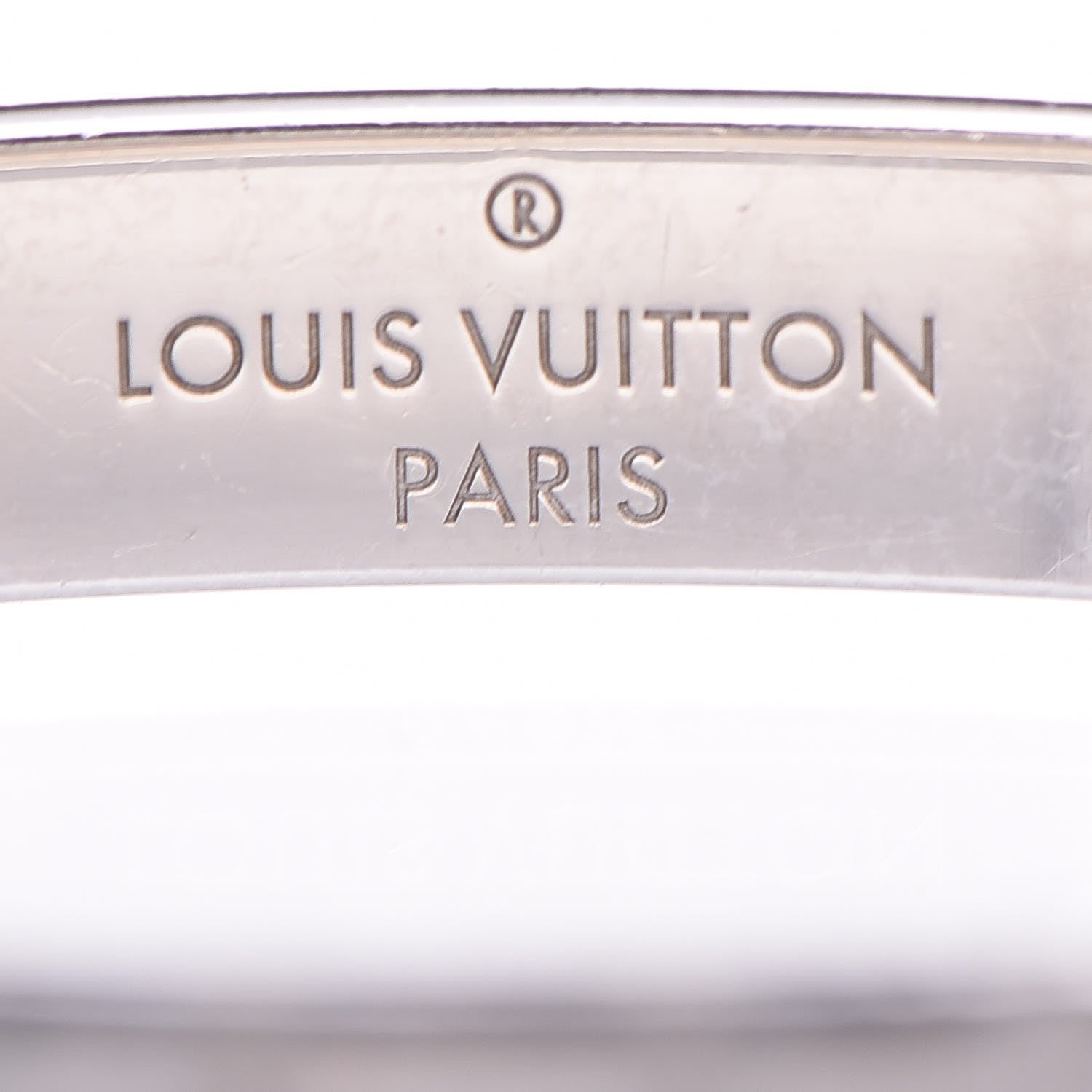 Louis Vuitton Palladium Monogram Nanogram Cuff M 4 of 6