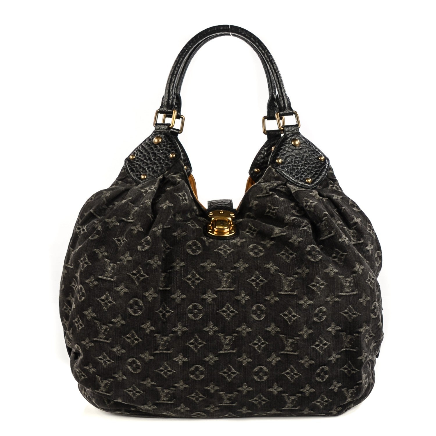 Louis Vuitton Denim Mahina XL Black 1 of 7