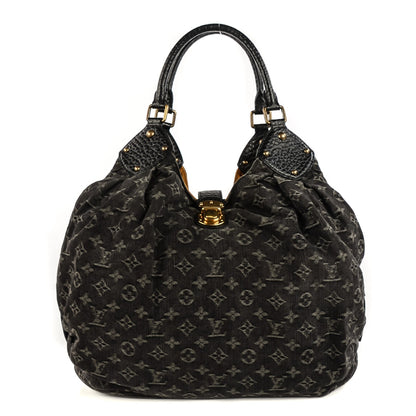 Louis Vuitton Denim Mahina XL Black 1 of 7