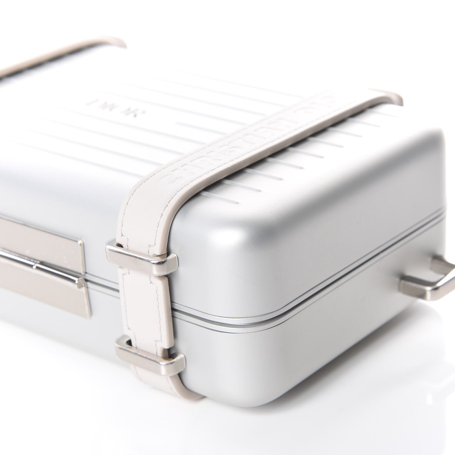 Christian Dior X RIMOWA Aluminum Personal Clutch On Strap Silver 11 of 16