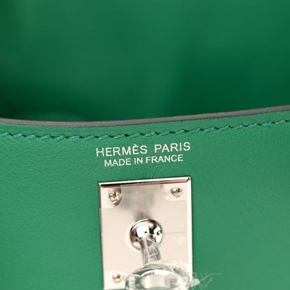 Hermes Swift Kelly Jump Backpack Vert Vertigo 6 of 10