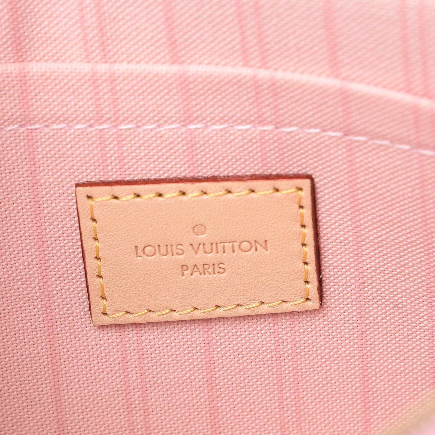 Damier Azur Neverfull MM GM Pochette Rose Ballerine