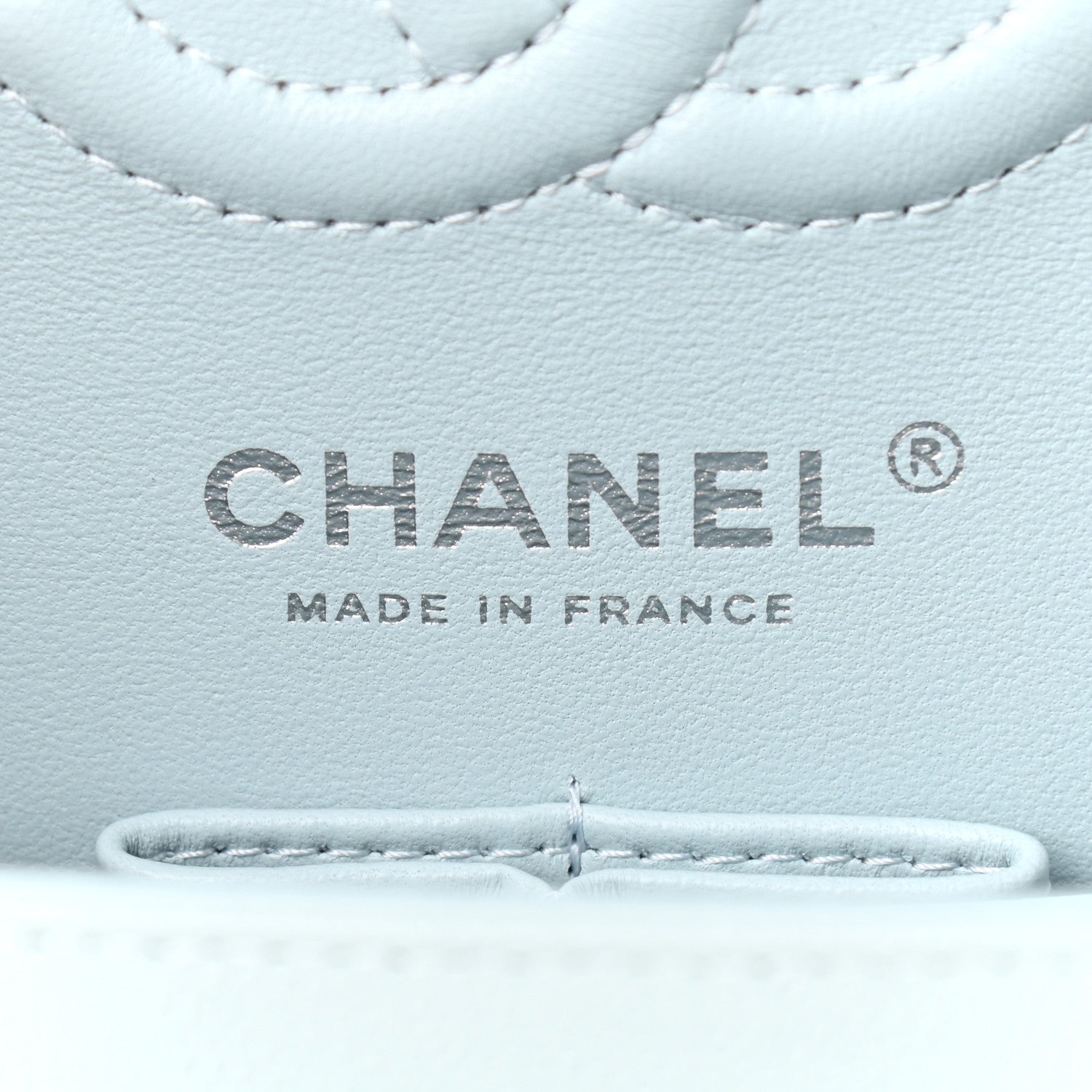 Chanel Caviar Quilted Small Double Flap Light Blue 8 of 11