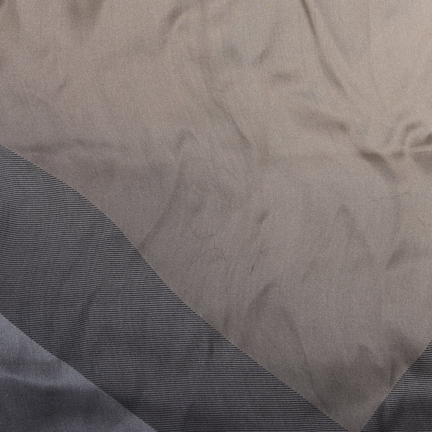 Burberry Silk Ombre Check Scarf Camel Black 6 of 6