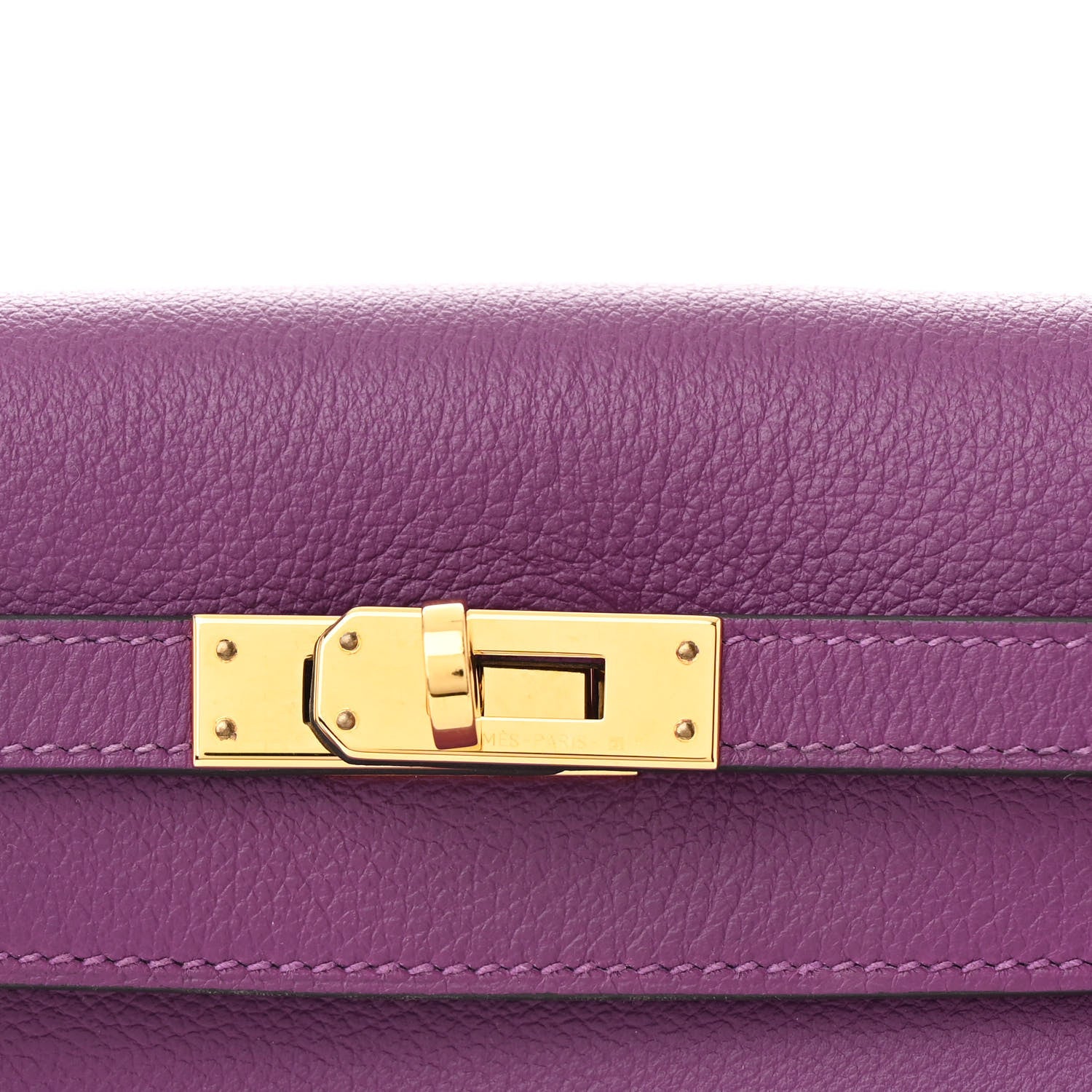 Hermes Evercolor Kelly Danse II Belt Bag Anemone 9 of 12