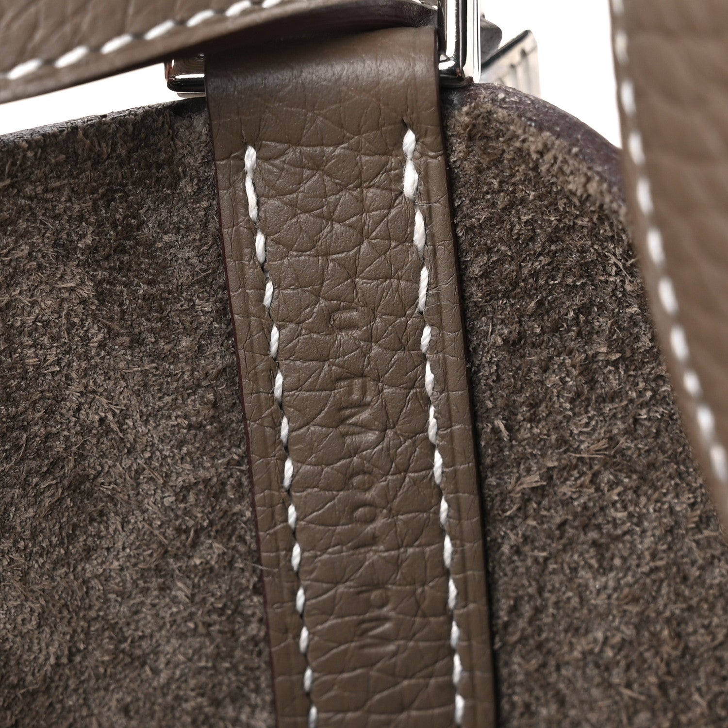Hermes Taurillon Clemence Picotin Lock 22 MM Etoupe 7 of 10