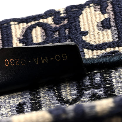 Christian Dior Oblique Catherine Tote Blue 7 of 10