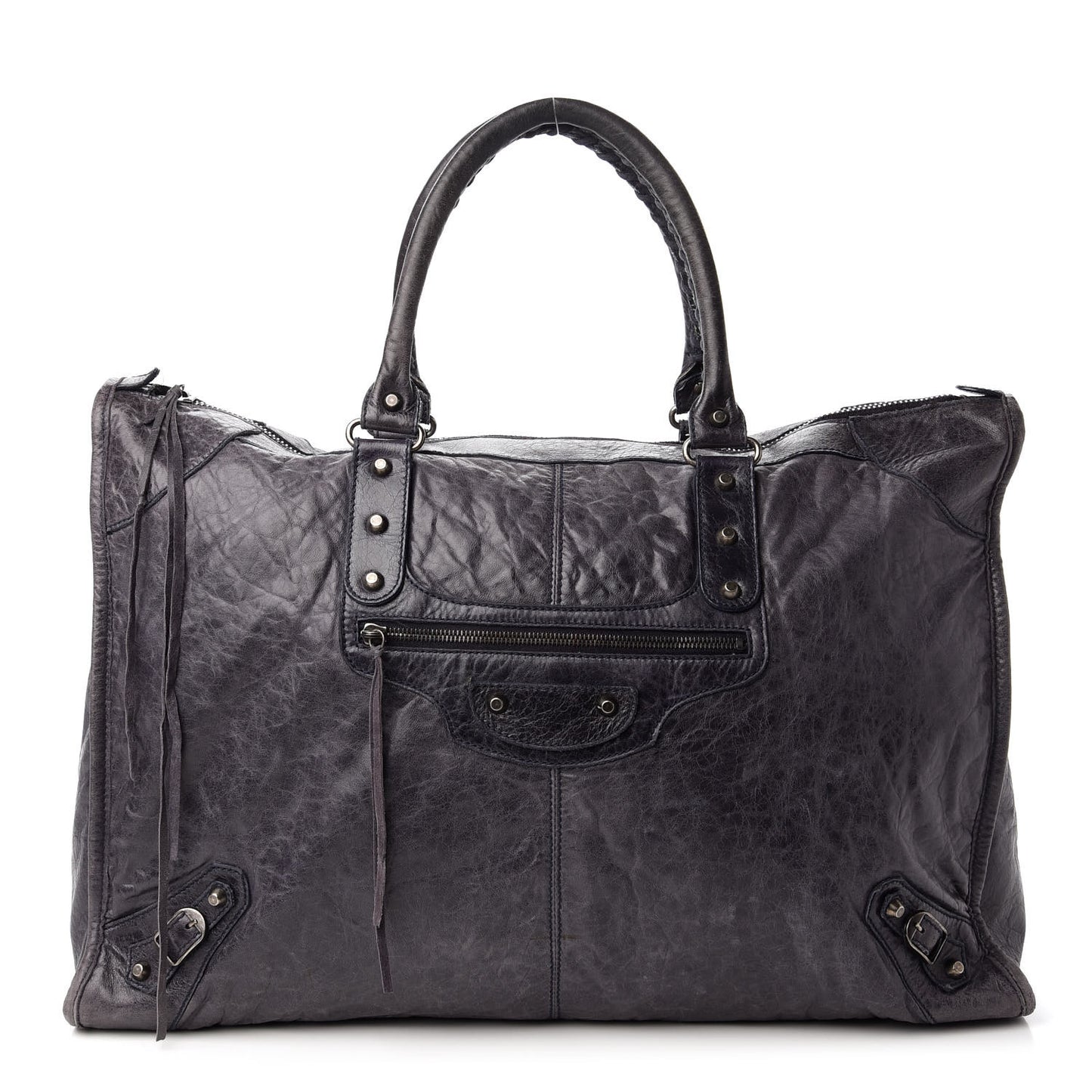 Agneau Classic Hardware Weekender Ink