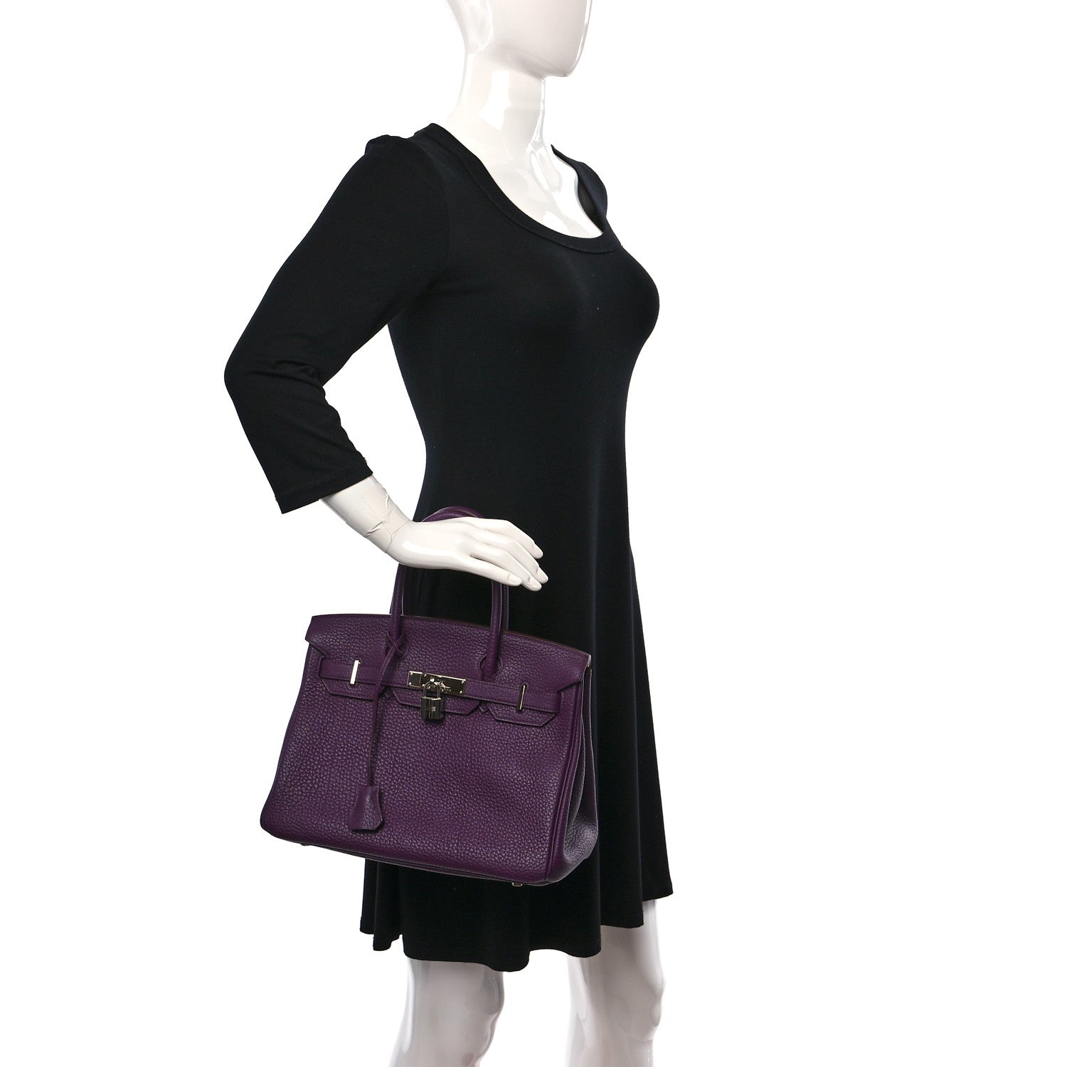 Hermes Fjord Birkin 30 Cassis 2 of 10