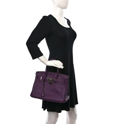 Hermes Fjord Birkin 30 Cassis 2 of 10