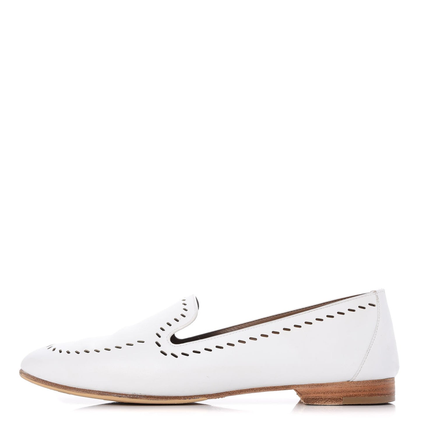 Calfskin Ovale Moccasin Loafers 38.5