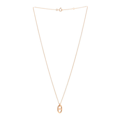 Hermes 18K Rose Gold PM Farandole Pendant Necklace 3 of 6