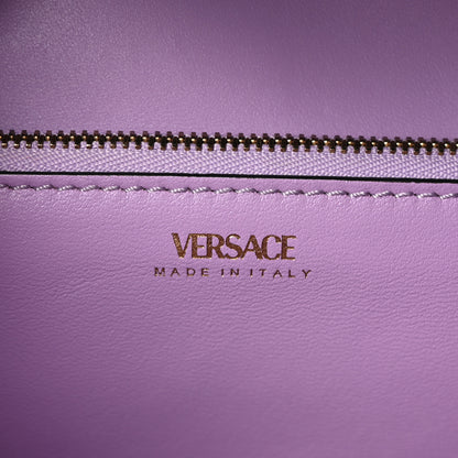 Versace Calfskin Large La Medusa Bag Bright Green 6 of 9