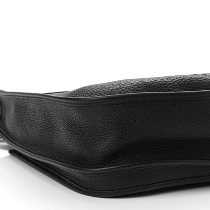 Hermes Taurillon Clemence Evelyne III GM Black 9 of 11