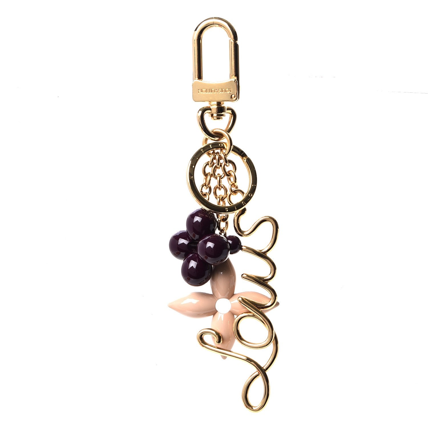 Louis Vuitton Resin Louis Bag Charm Key Holder 1 of 6