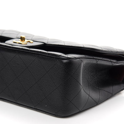 Chanel Caviar Quilted Jumbo Double Flap Black 9 of 9