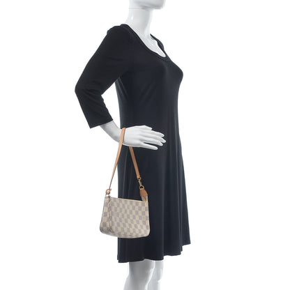 Louis Vuitton Damier Azur Pochette Accessories NM 2 of 7