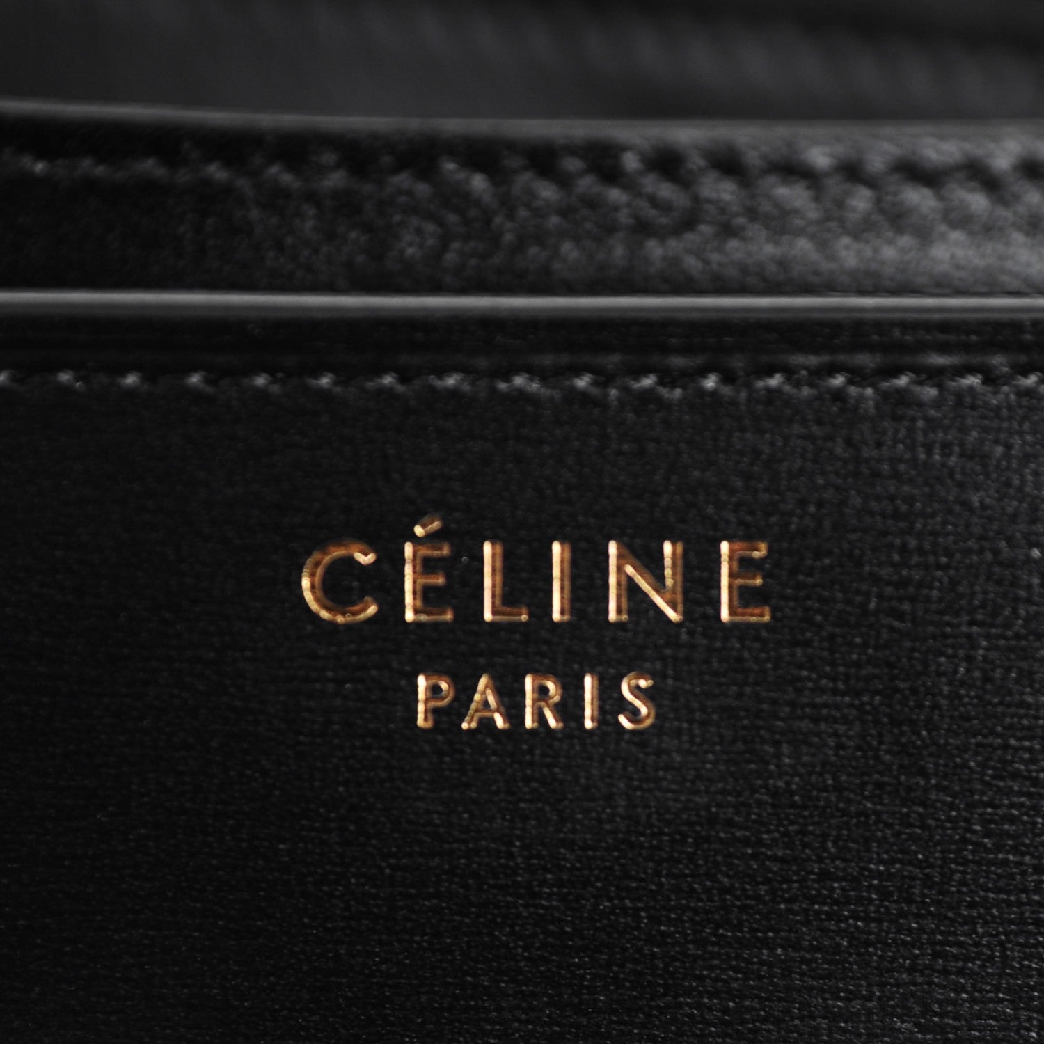 Celine Box Calfskin Medium Classic Box Flap Bag Black 6 of 7