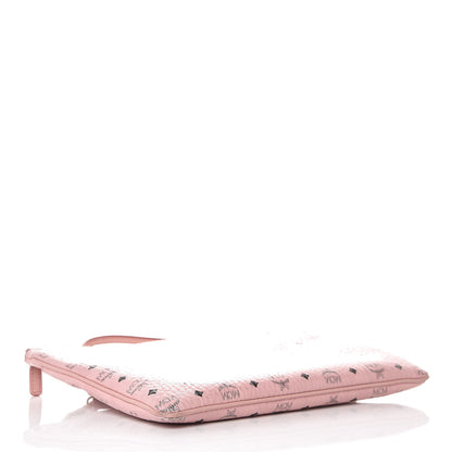 MCM Visetos Medium Crossbody Pouch Soft Pink 4 of 13