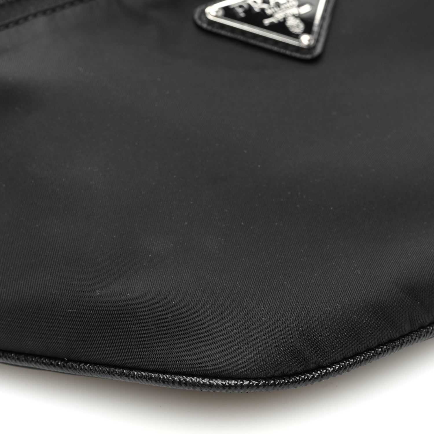 Prada Re-Nylon Saffiano Belt Bag Black 7 of 9