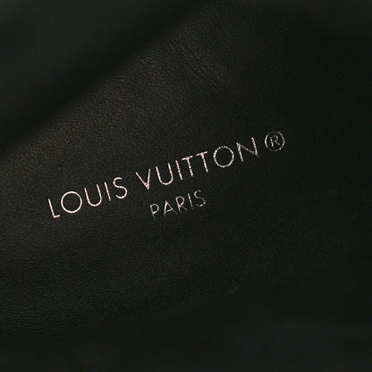 Louis Vuitton Calfskin Monogram Denim Laureate Platform Desert Boots 37 Grey 6 of 8