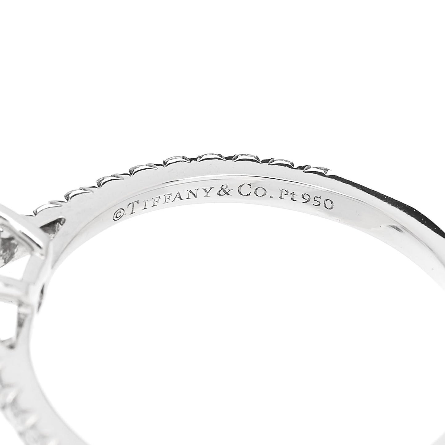 Platinum Diamond .84ct Novo Cushion Cut Engagement Ring 52 6