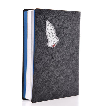 Louis Vuitton Damier Graphite My LV World Tour Clemence Notebook MM 3 of 6