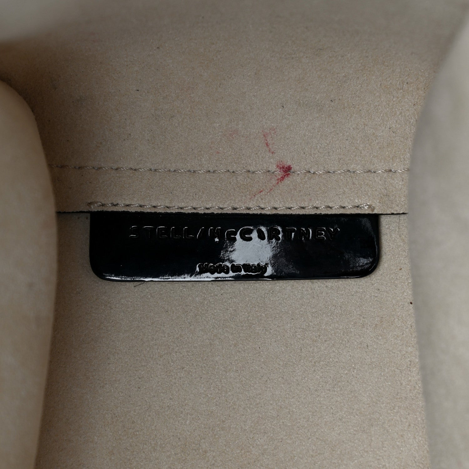 Stella McCartney Patent East West Perforated Tote Black 6 of 9
