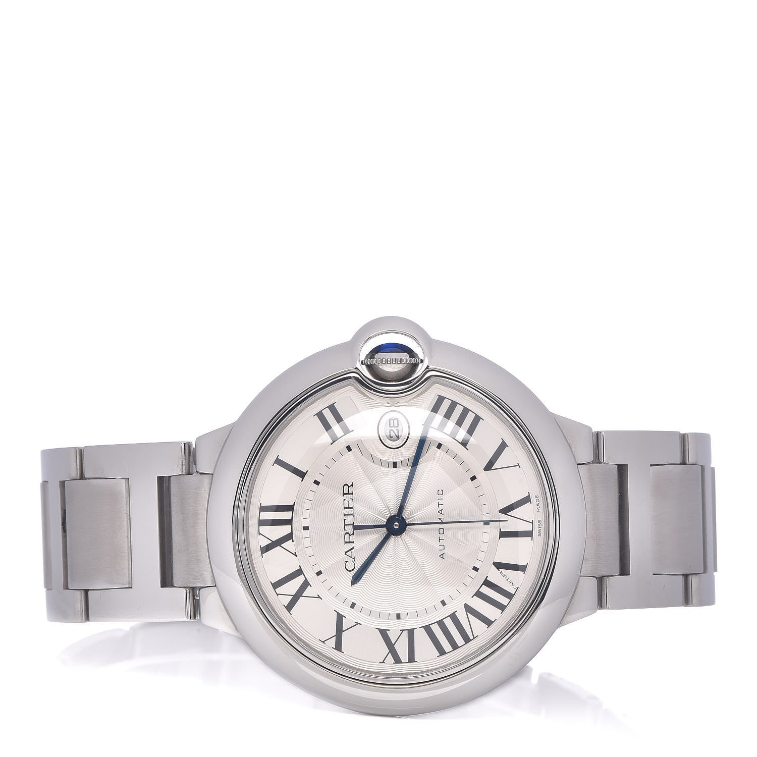 Cartier Stainless Steel 42mm Ballon Bleu De Automatic Watch 3 of 6