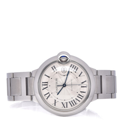 Cartier Stainless Steel 42mm Ballon Bleu De Automatic Watch 3 of 6