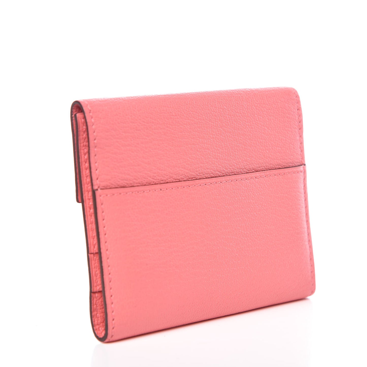 Chevre Mysore Mini Clic Card Holder Rose Ete